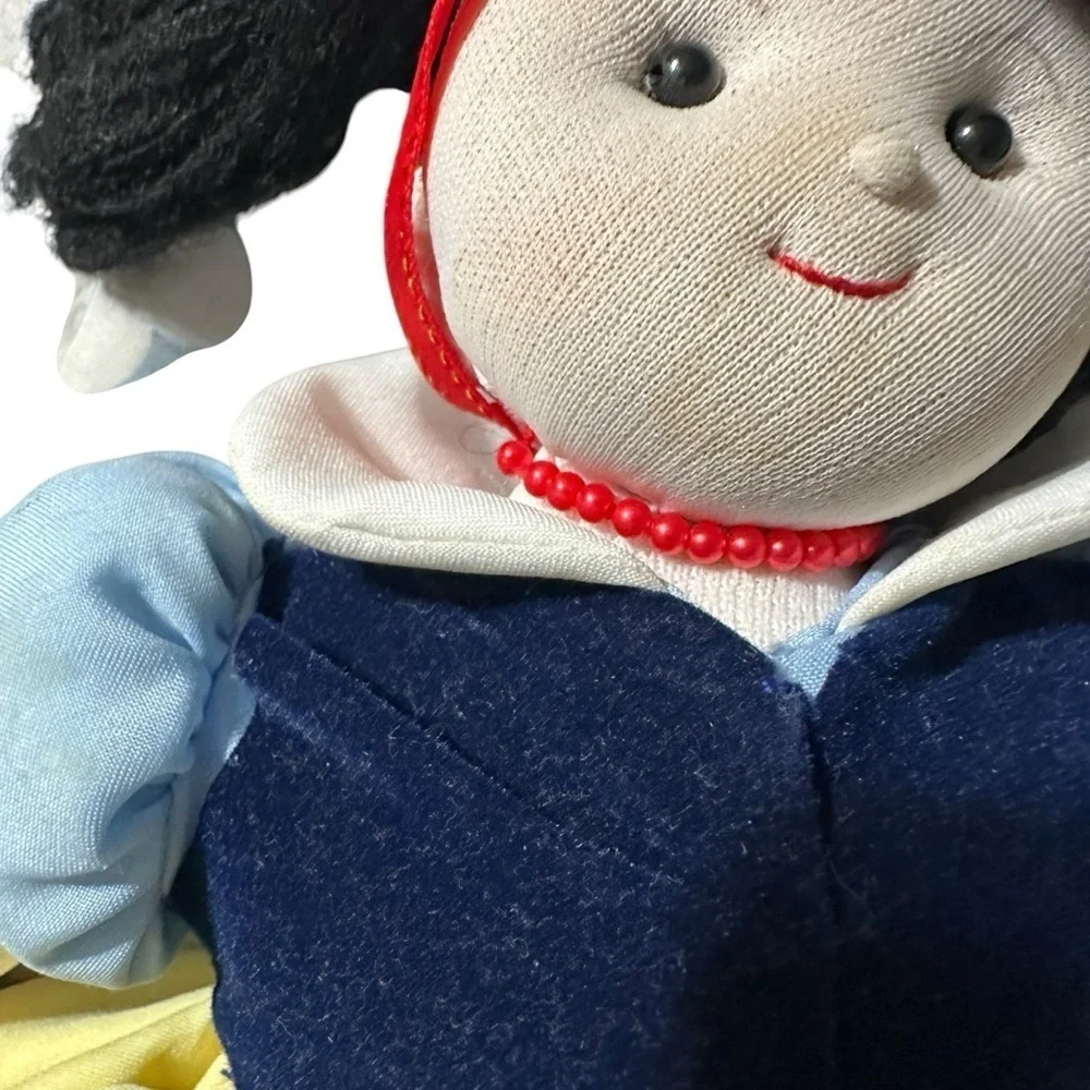 Almas Designs Snow White Dwarfs /Witch Flip Doll Comes With 5 Plush Dwarfs